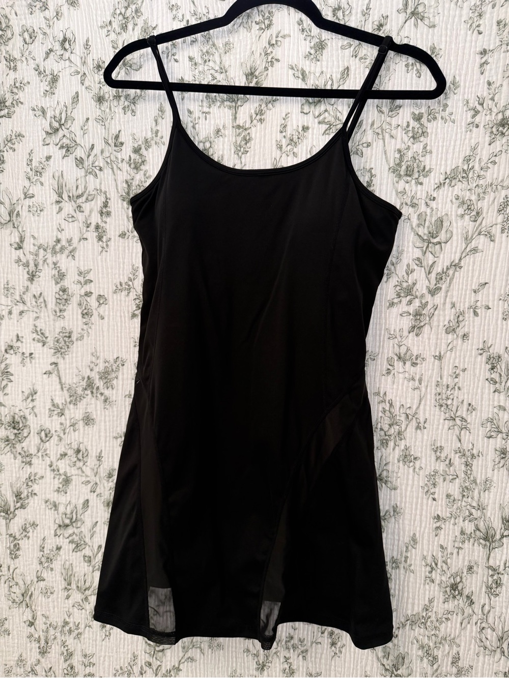 Black exercise dress
